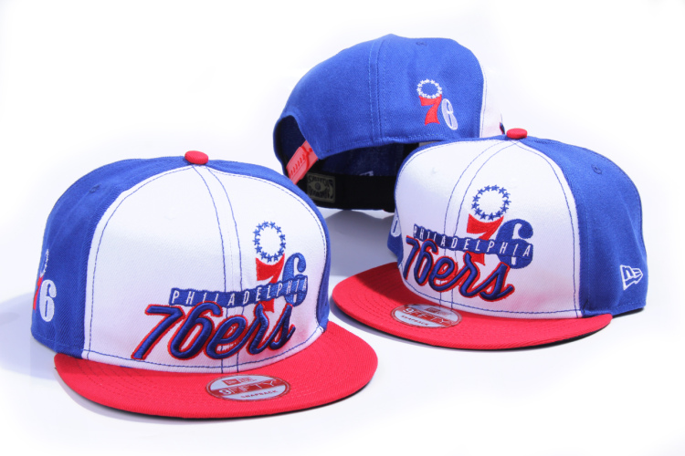NBA Philadelphia 76ers NE Snapback Hat #02